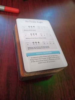 Flower Knight expansion for the game Kingdom Death