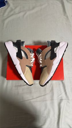 Nike Air Huarche, Brown/grey/white, Size 11