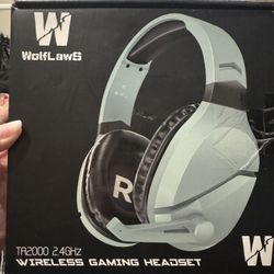 WolfLaws Wireless Gaming Headset TA2000 – New