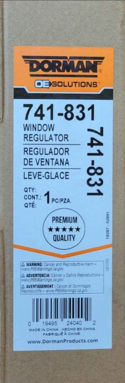 Dorman OE Window Regulator