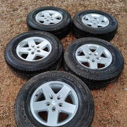 All 5 Wheels For Jeep Or Dodge 5 Lug 