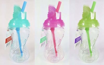 Uniware 350ml BPA Free Tritan Water Bottle with Straw (3 colors)