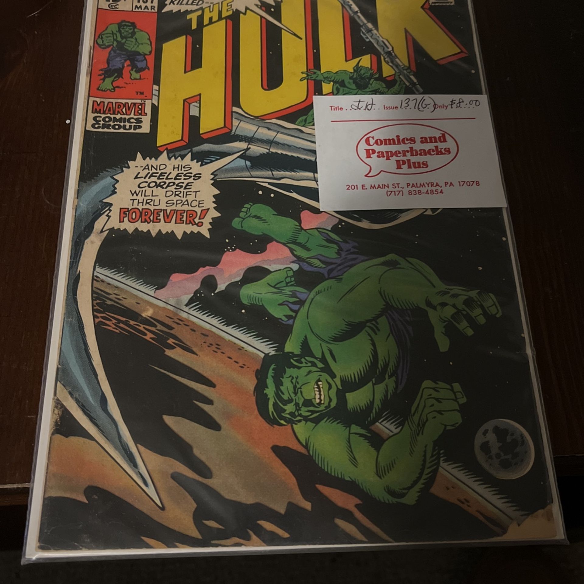 Incredible Hulk Comic