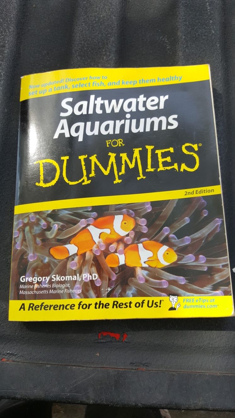 saltwater aquarium book