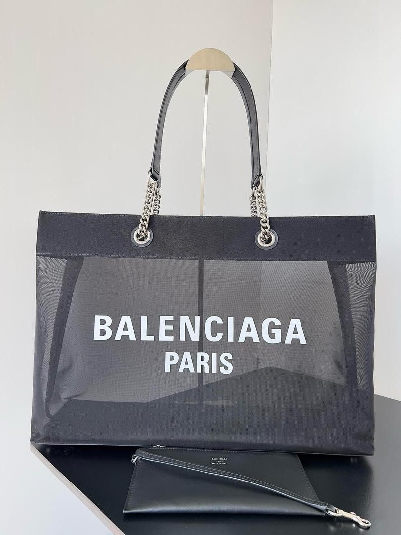 Balenciaga Logo Tote Bag