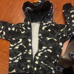 BAPE black camo tracksuit With RECEIPTS Size M #camouflage #tracksuit
