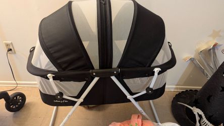 👶Dream On Me Day Dreamer 2-in-1 Portable Bassinet