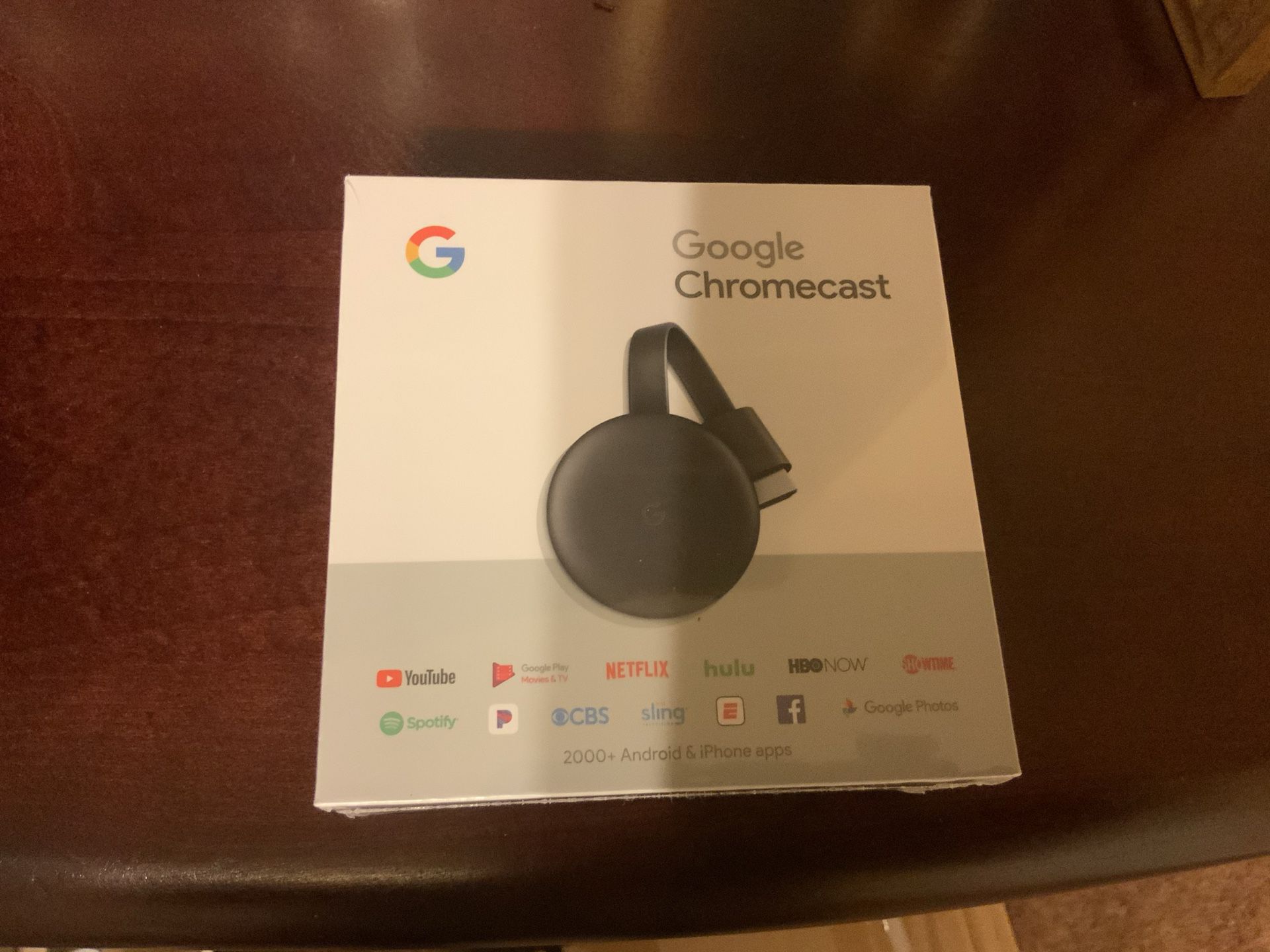 Google Chromecast.