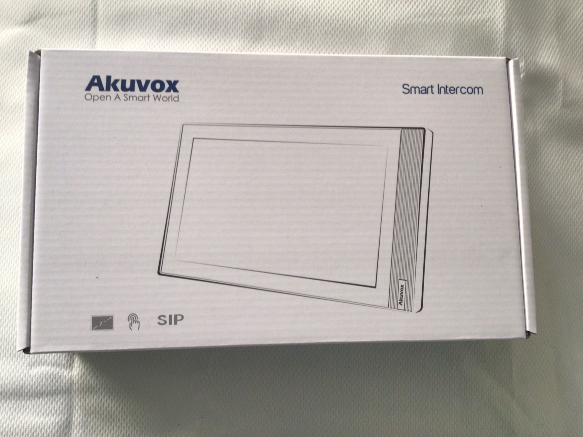 Akuvox S562 Luxury Smart Indoor Monitor perfect for Smart Home Intercom . ( Linux OS )Home Integration