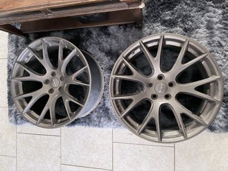 20 x 9 OEM Dodge Hellcat wheels