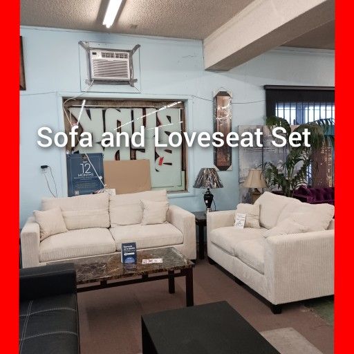 💥 Sofa And Loveseat Set