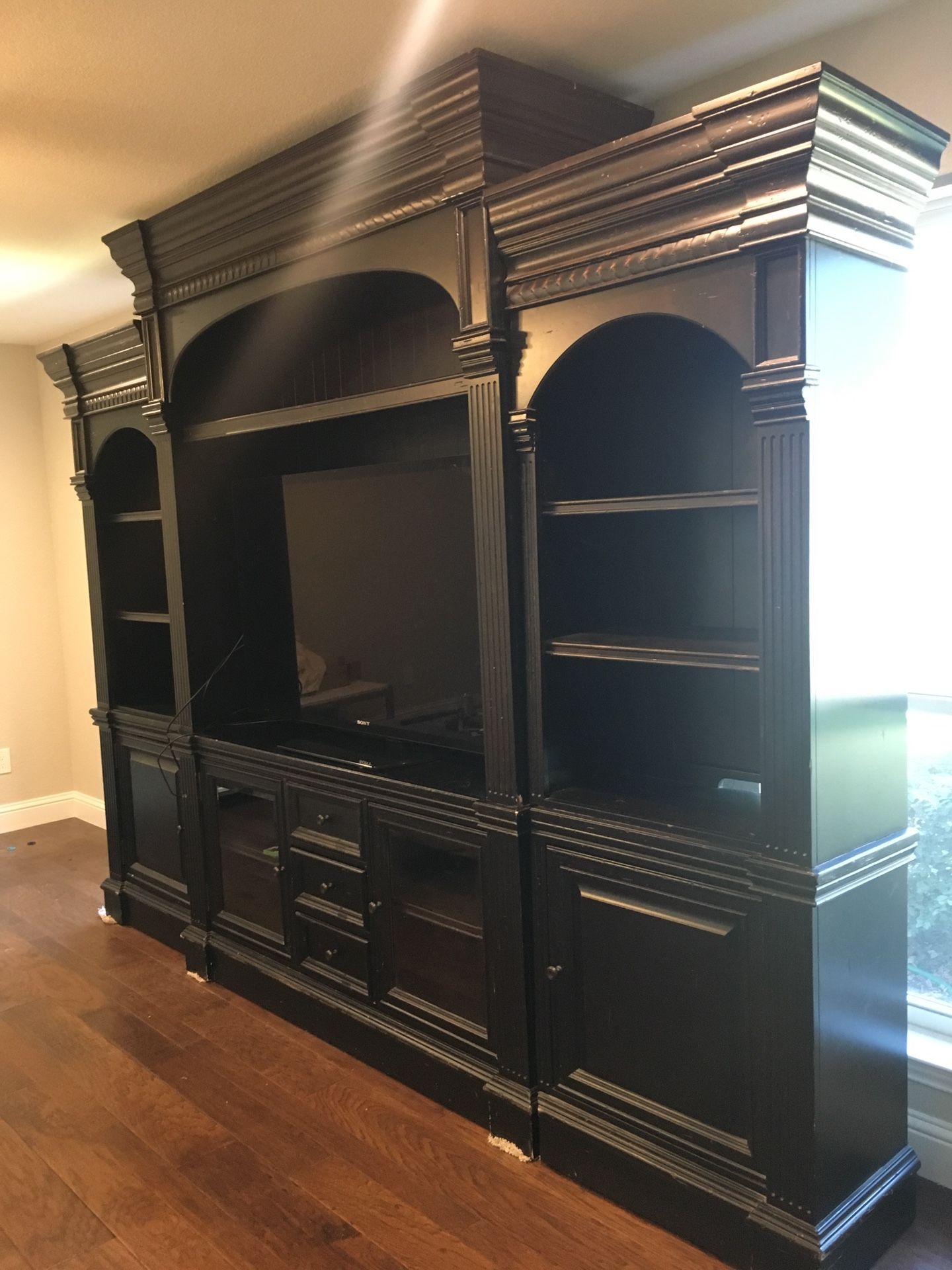 Parker House entertainment center