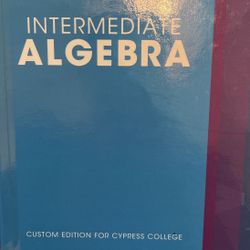 Intermediate Algebra