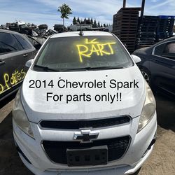 2014 Chevrolet Spark for parts only!
