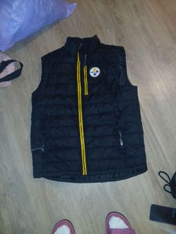 Pittsburgh steelers vest jacket