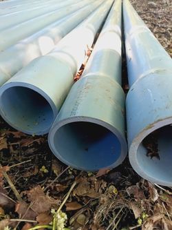 3" x 10' Sch80 Electrical PVC Conduit + Elbows