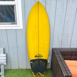 5’5 Lost RNF Retro Surfboard Fish Surf Board) not Channel Islands Firewire Machado Seaside Feb’s Fish Rnf 96 Pisces Album Twin Fin Bing G And S Firewi