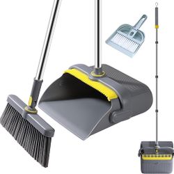 Broom And Dustpan Set