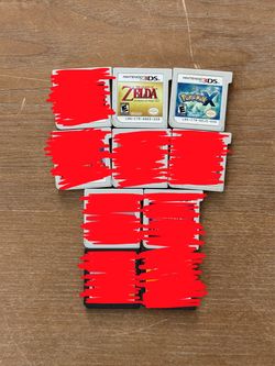 Nintendo 3DS Game Cartridge Lot