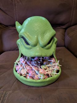 Oogie Boogie Nightmare Before Christmas Halloween Candy Dish