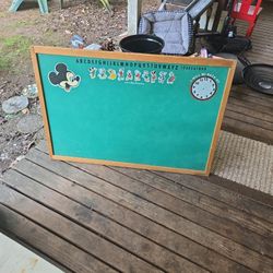 Vintage Disney Chalkboard 
