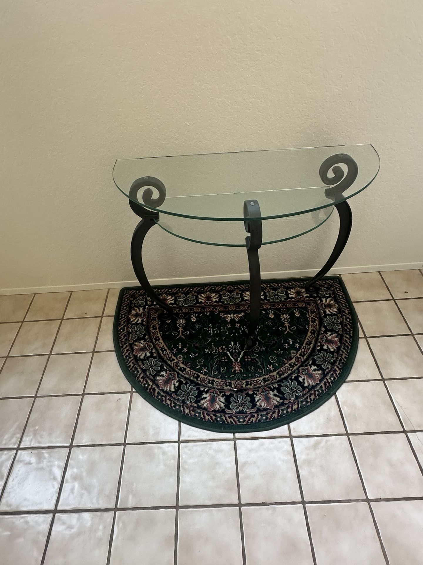 Foyer Table And Rug