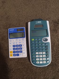 Texas Instruments Calculator & Casio (location in description)
