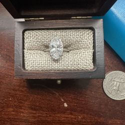 4.11 Ct Lab Grown Ring With Certificate.