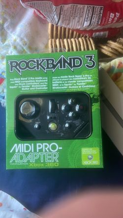 RockBand3 midi pro-adapter x box 360
