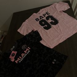 Bape X Miami Fc Shirt 