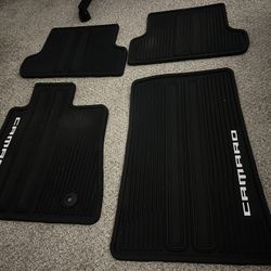 Chevrolet Camaro All Weather Rubber Floor Mats