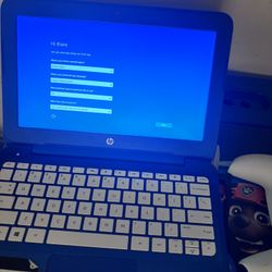 HP Stream 11-r014wm 11.6" Laptop intel N3050/2GB RAM/32GB eMMC/Win 10, Blue