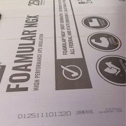 FOAMULAR NGX F-250 2 in. x 4 ft. x 8 ft. SSE R-10 XPS Rigid Foam Board Insulation