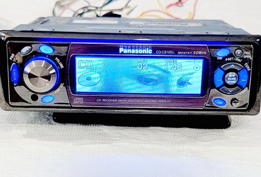 Panasonic CQ-C8100U Old School CD Player Radio Graphics 50x4 Watts **NEW** for Sale in Oak Lawn, IL - OfferUp Panasonic CQ-C8100U Old School CD Player Radio Graphics 50x4 Watts **NEW** for Sale in Oak Lawn, IL - OfferUp