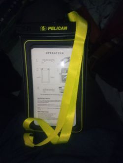 Pelican Waterproof Phone Pouch with Lanyard