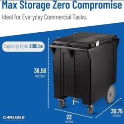 Carlisle Cateraide Mobile Ice Caddy