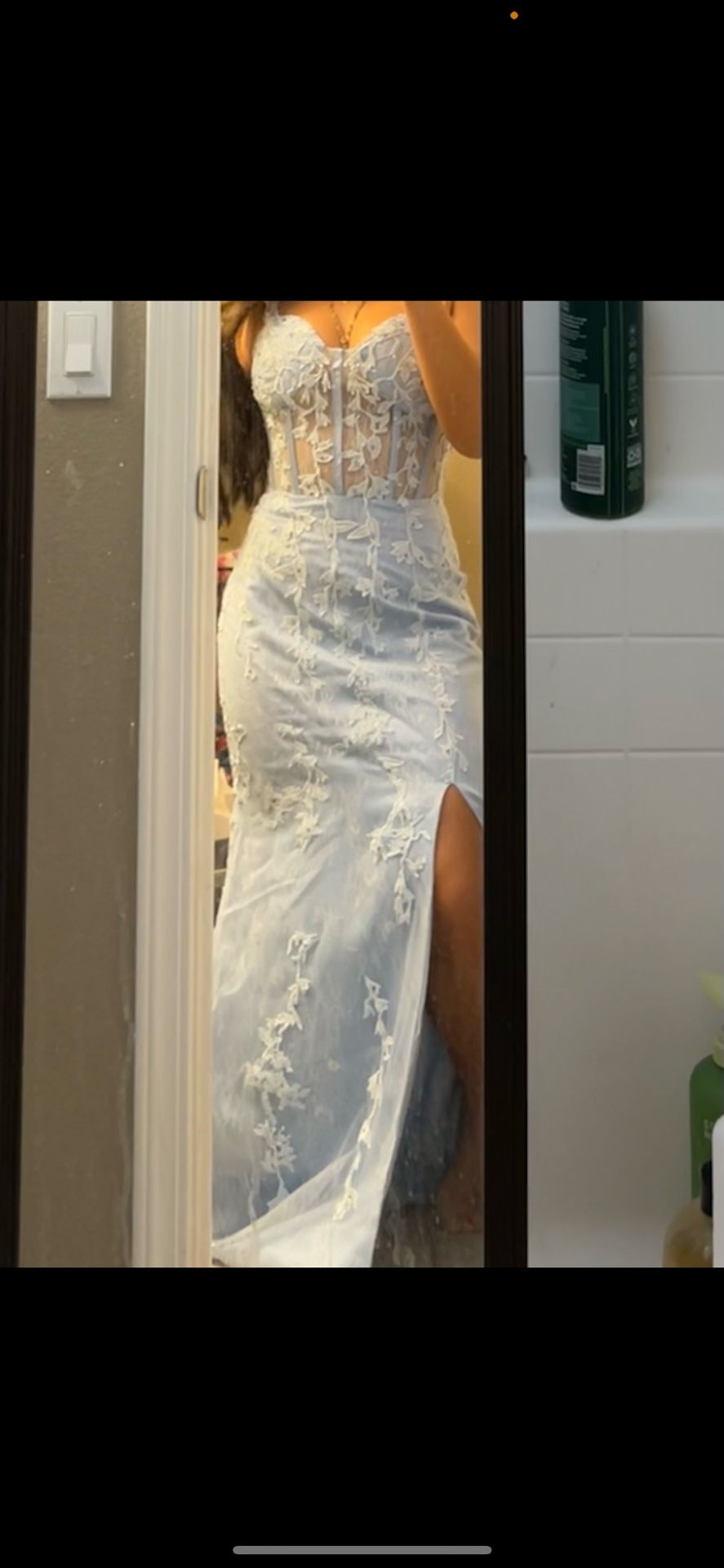Light Blue Prom Dress