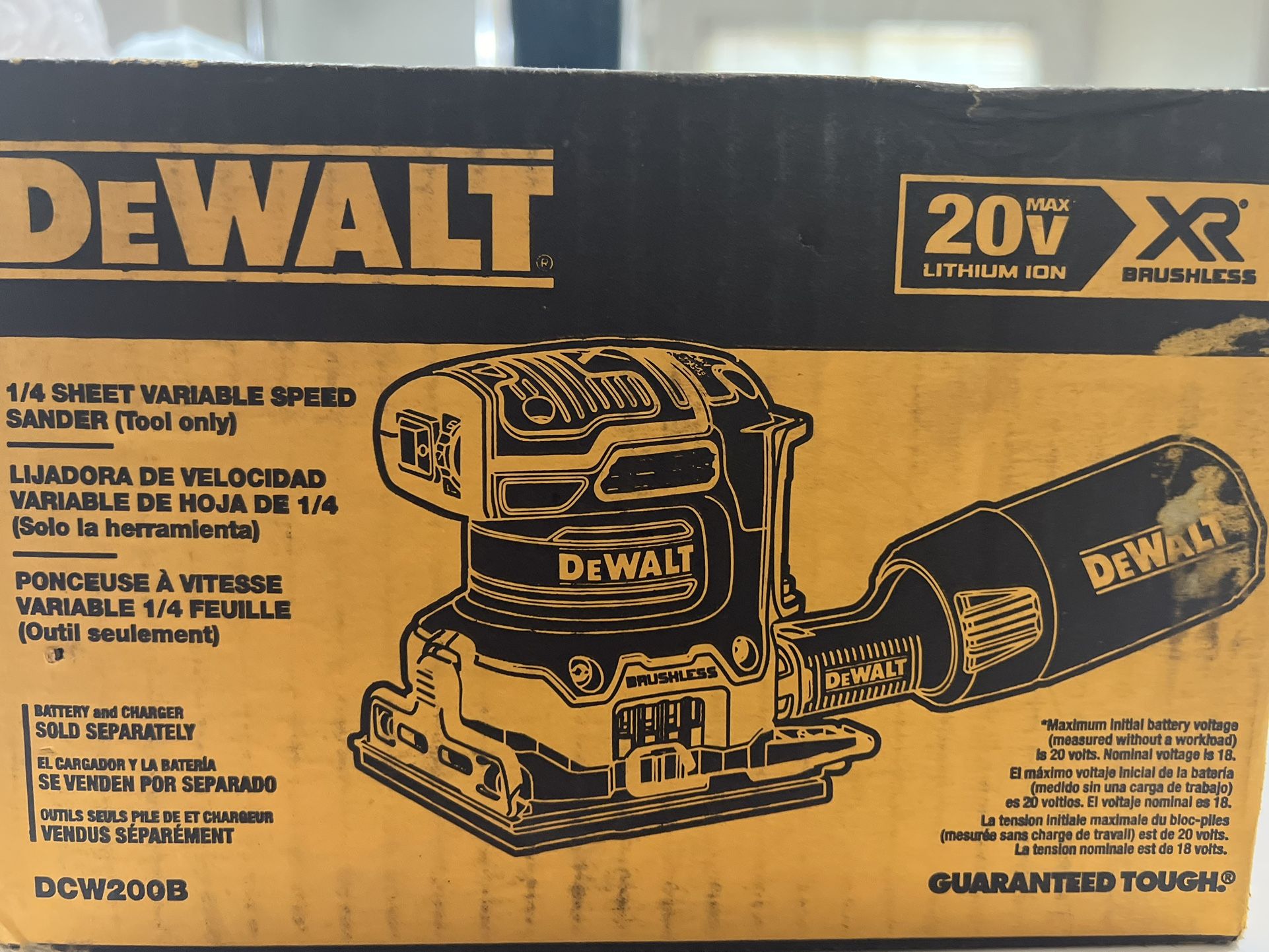 1/4 Sheet Variable Speed Sander