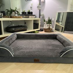 44" Comfort Expression Dog Bolster Bed XL