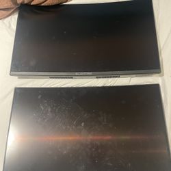Two 24” Computer screens