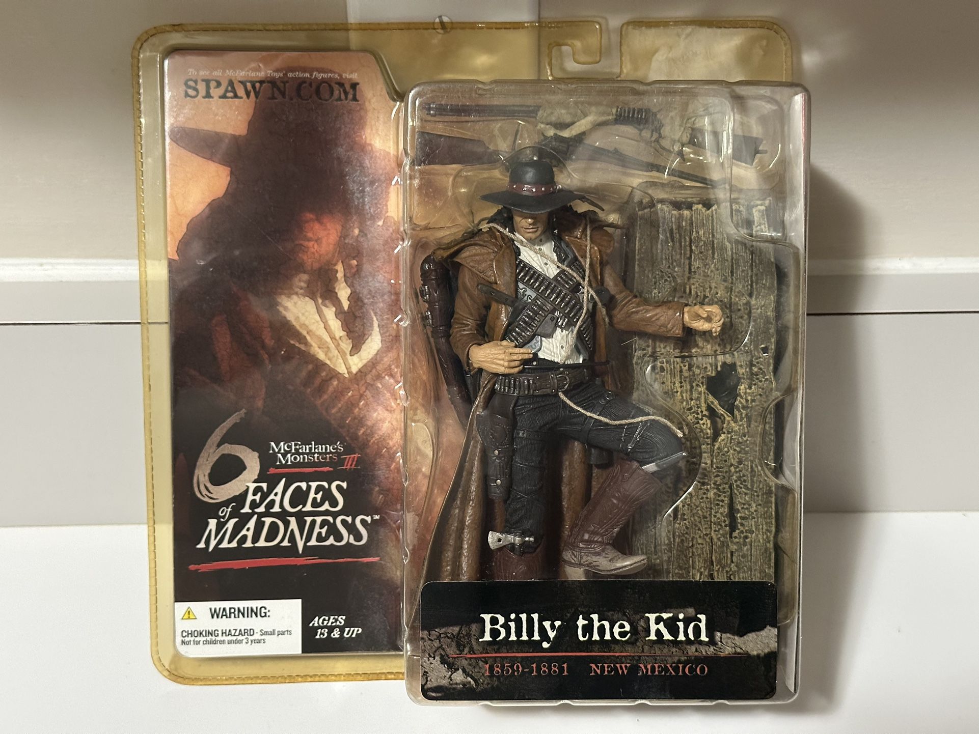 McFarlane’s Monsters 3 - Faces of Madness - Billy The Kid - BRAND NEW!