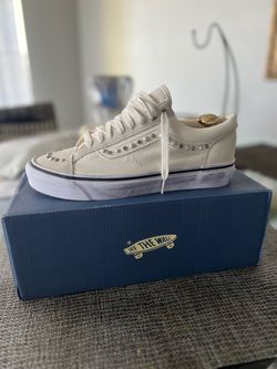 Vans Pearlized White Marshmallow Sz 8.5M