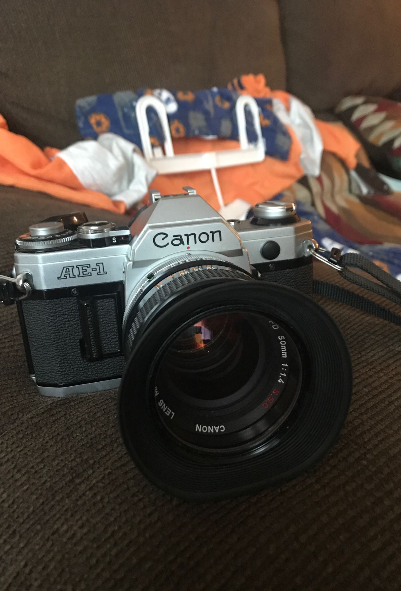 Canon ae-1 with 50mm 1.4