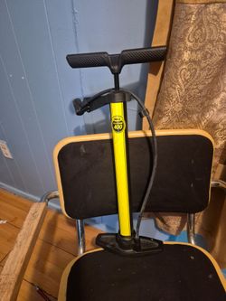 Para echar aire a la bicicleta