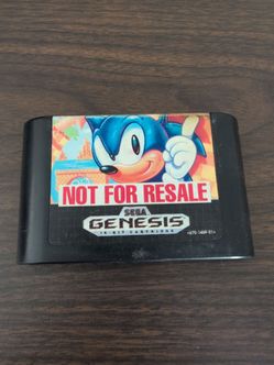 Sega Genesis Sonic the Hedgehog