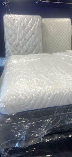 New Mattress Still in Plastic Wrap