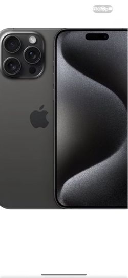 Apple iPhone 15 Pro Max Black Titanium