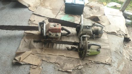 I have three old chainsaw ones echo wants a polling and the other one is older I was thinking 100 for all three
