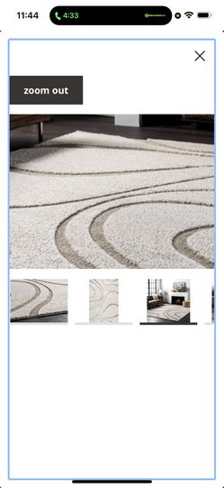 Modern 10x13 Cleaned’ Like New! 