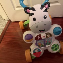 Fisher-price learn with me zebra walker